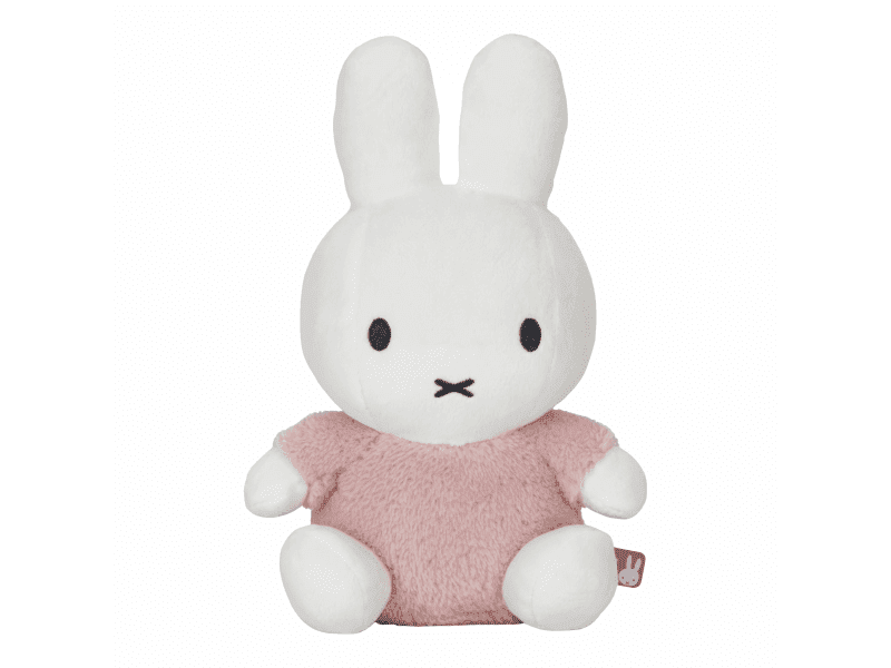 Little Dutch Králíček Miffy Fluffy Pink 25 cm