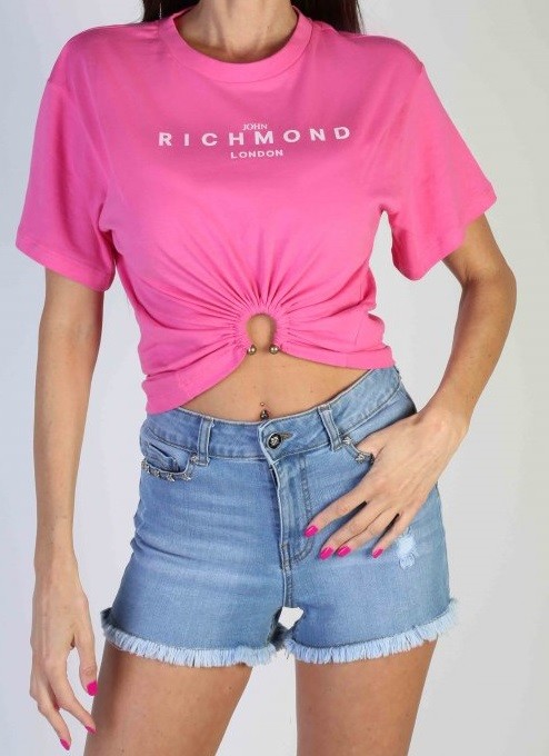 Dámské růžové triko John Richmond