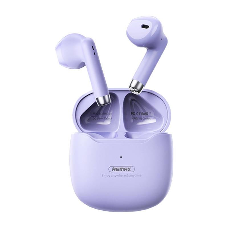 Bezdrátová stereo sluchátka Remax Marshmallow (fialová)