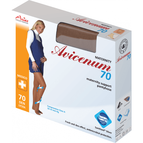 Aries Těhotenské punčochy Avicenum 70 Velikost: M