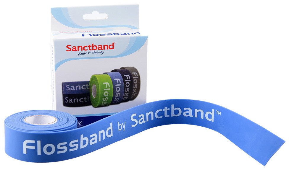 Sanctband Flossband 2,5 cm Barva: modrá
