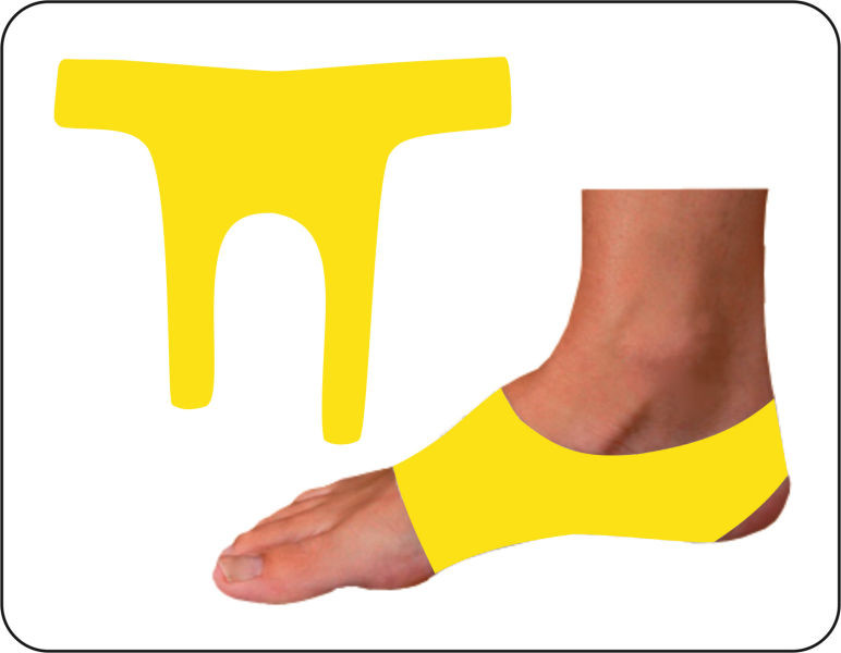 MEDsport Foot strap - nožní objímka Velikost: L