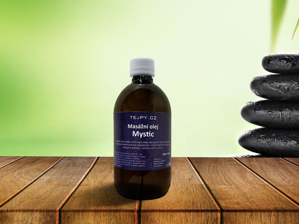 TEJPY.cz Masážní olej Mystic Obsah: 500 ml