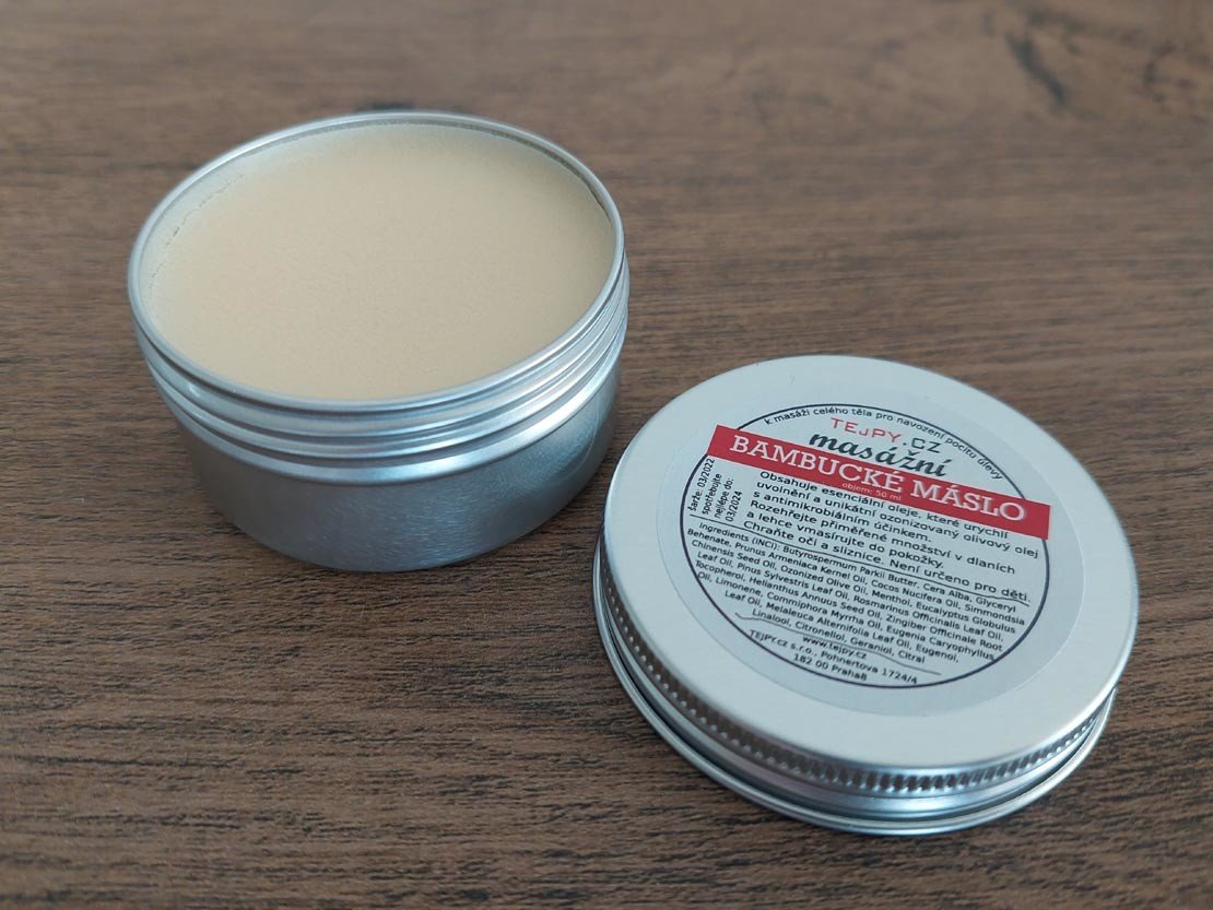 TEJPY.cz Masážní bambucké máslo
