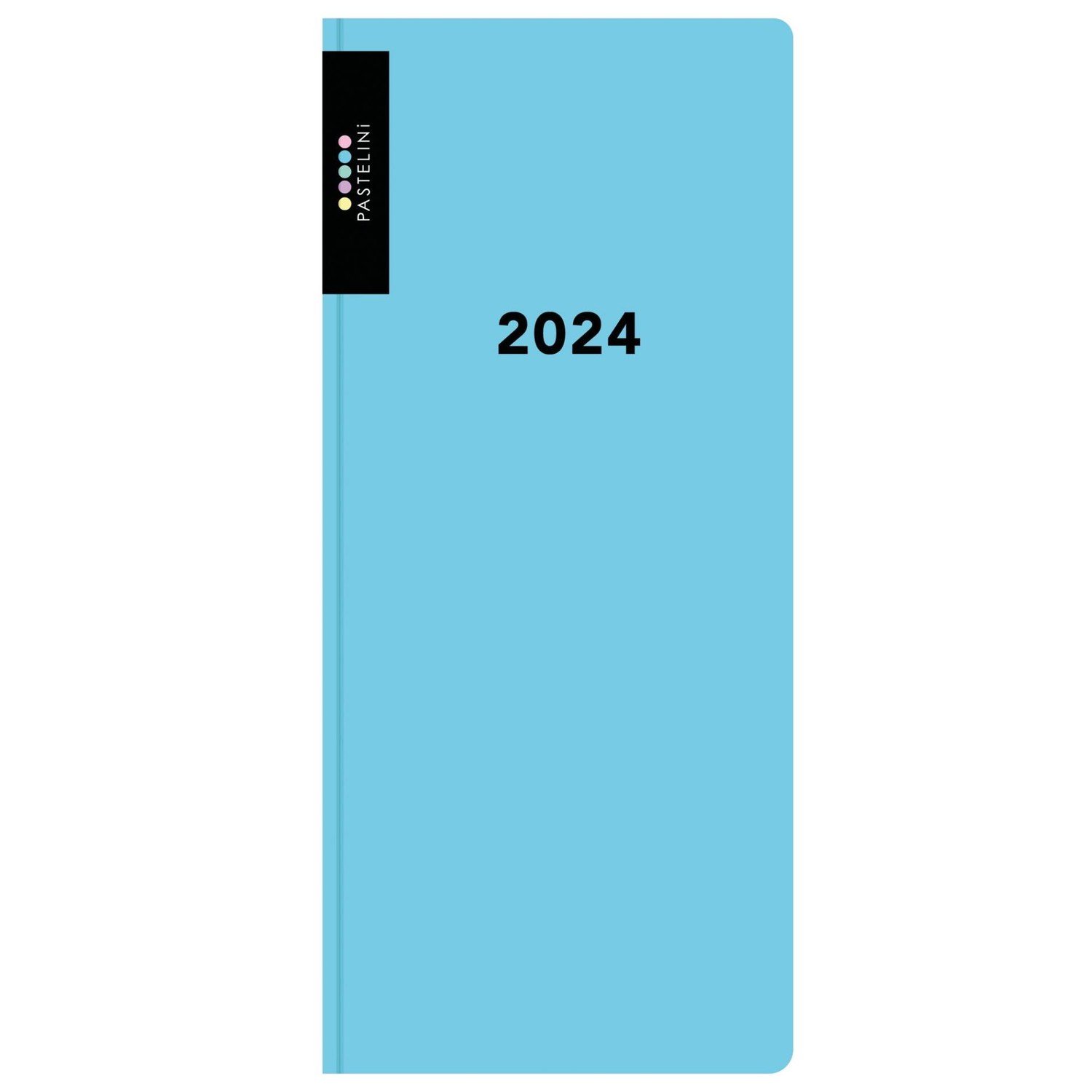 Pastelini Diář měsíční PVC Pastelini modrá 2023
