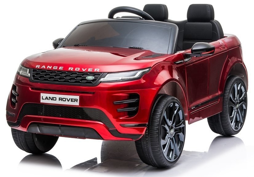 mamido Elektrické autíčko Range Rover Evoque lakované červené