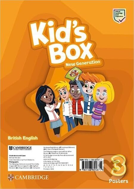 Kid's Box New Generation 3 POSTERS - Cambridge University Press