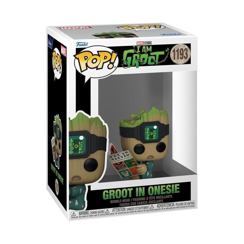 Funko POP Marvel: I Am Groot - Groot PJs w/book