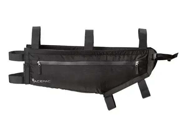 Acepac Zip Frame Bag MKIII brašna 4,5 l Black vel. L (délka 48 cm)