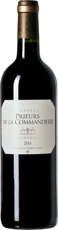 Chateau Prieurs de la Commanderie 2018, Pomerol, Bordeaux