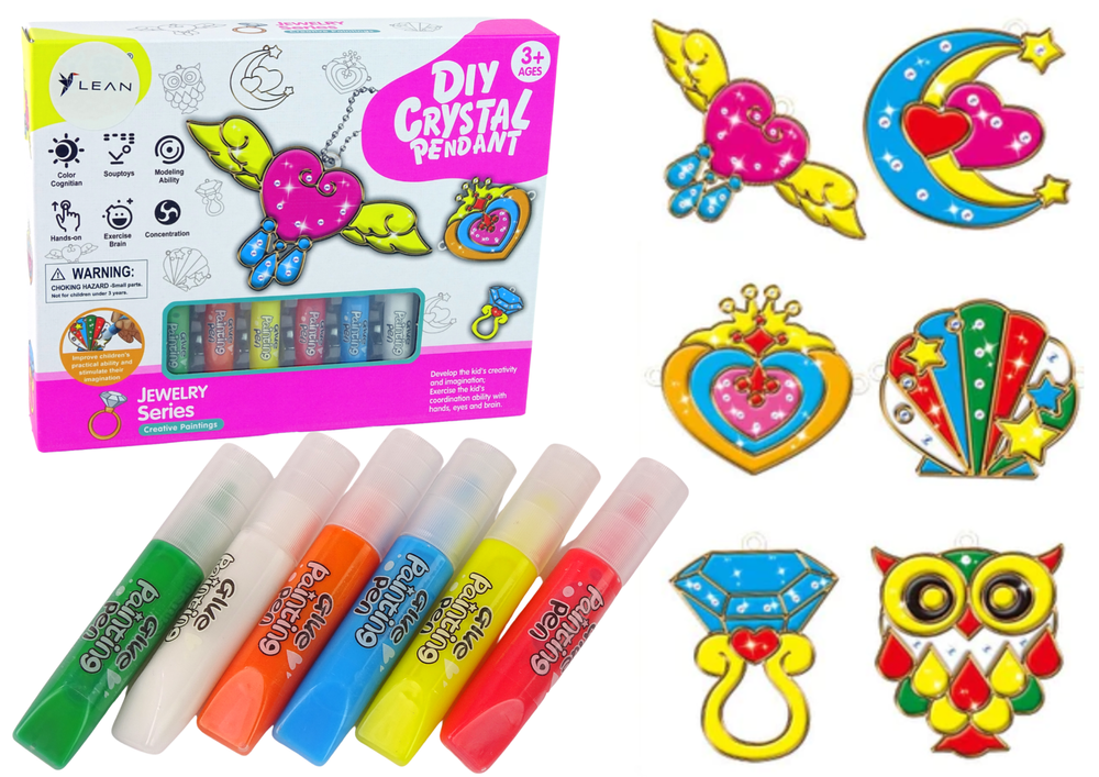 mamido Přívěsky na malování s barvami