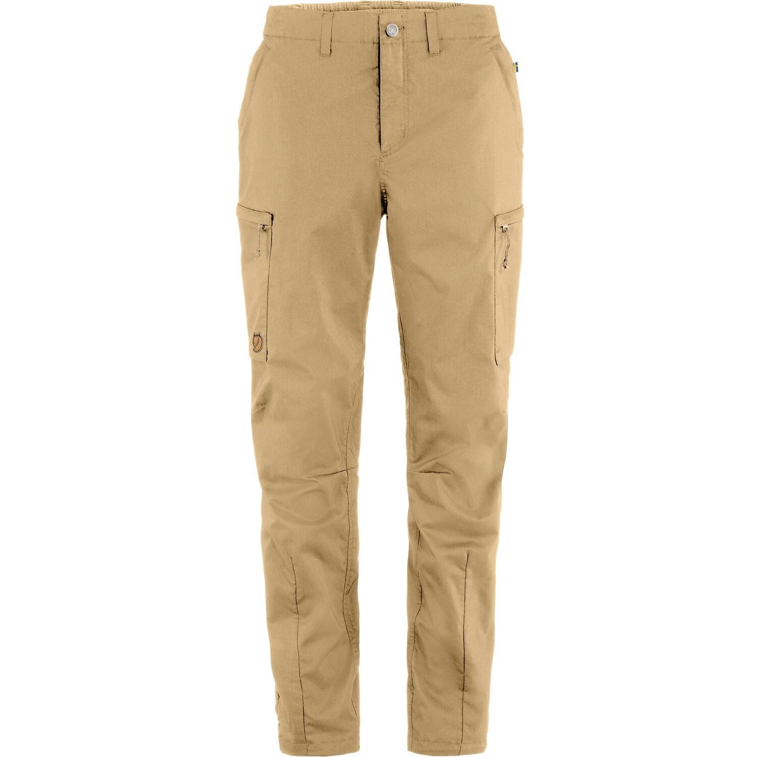 FJÄLLRÄVEN Abisko Hike Trousers W, Dune Beige velikost: 38 Long