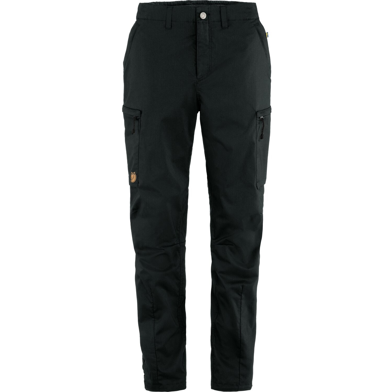 FJÄLLRÄVEN Abisko Hike Trousers W, Black velikost: 38