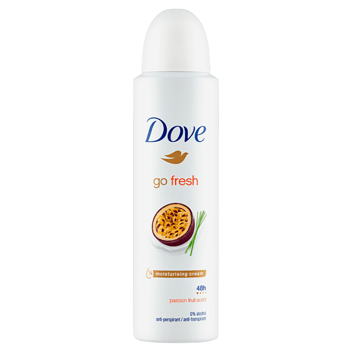 Dove Marakuja & Citrónová tráva Antiperspirant ve spreji 150ml