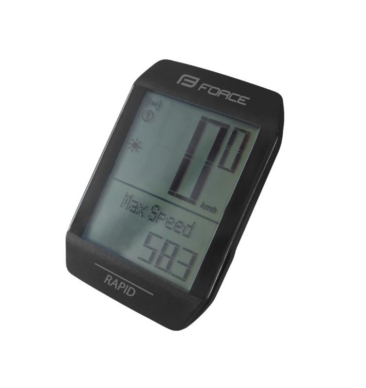 Force Počítač RAPID, 16 funkcí, bezdrát, černý