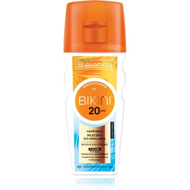 Bielenda Bikini mléko na opalování SPF 20 175 ml