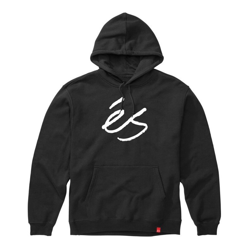 mikina ES - Script Hoodie Black (1)