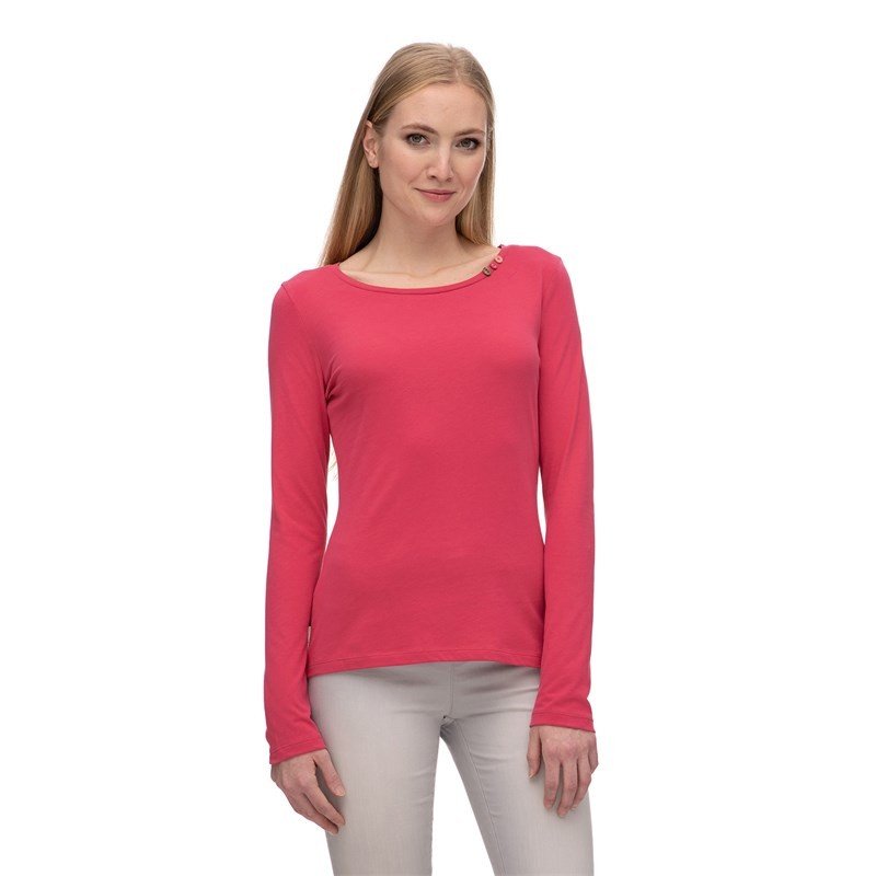 košile RAGWEAR - Florah Long Organic Go Rose (4041) velikost: L