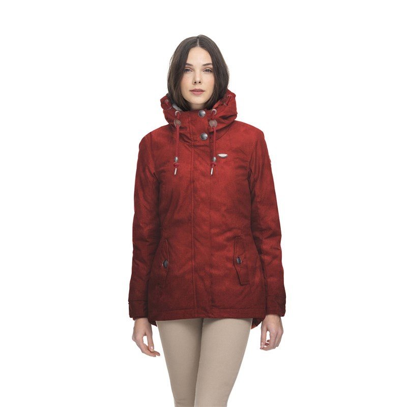 bunda RAGWEAR - Monadde Wine Red (4055) velikost: L