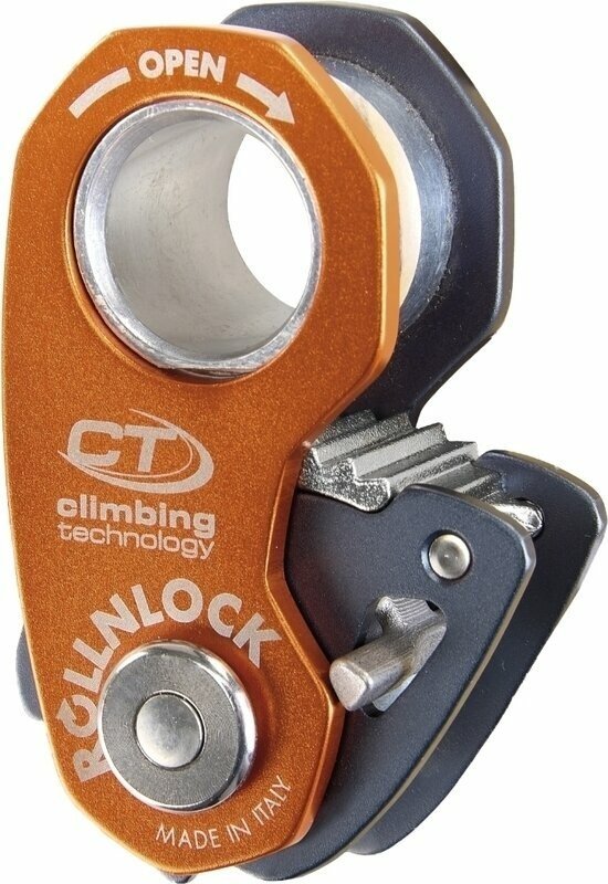 Climbing Technology RollNLock Ascender/Pulley Orange/Anthracite