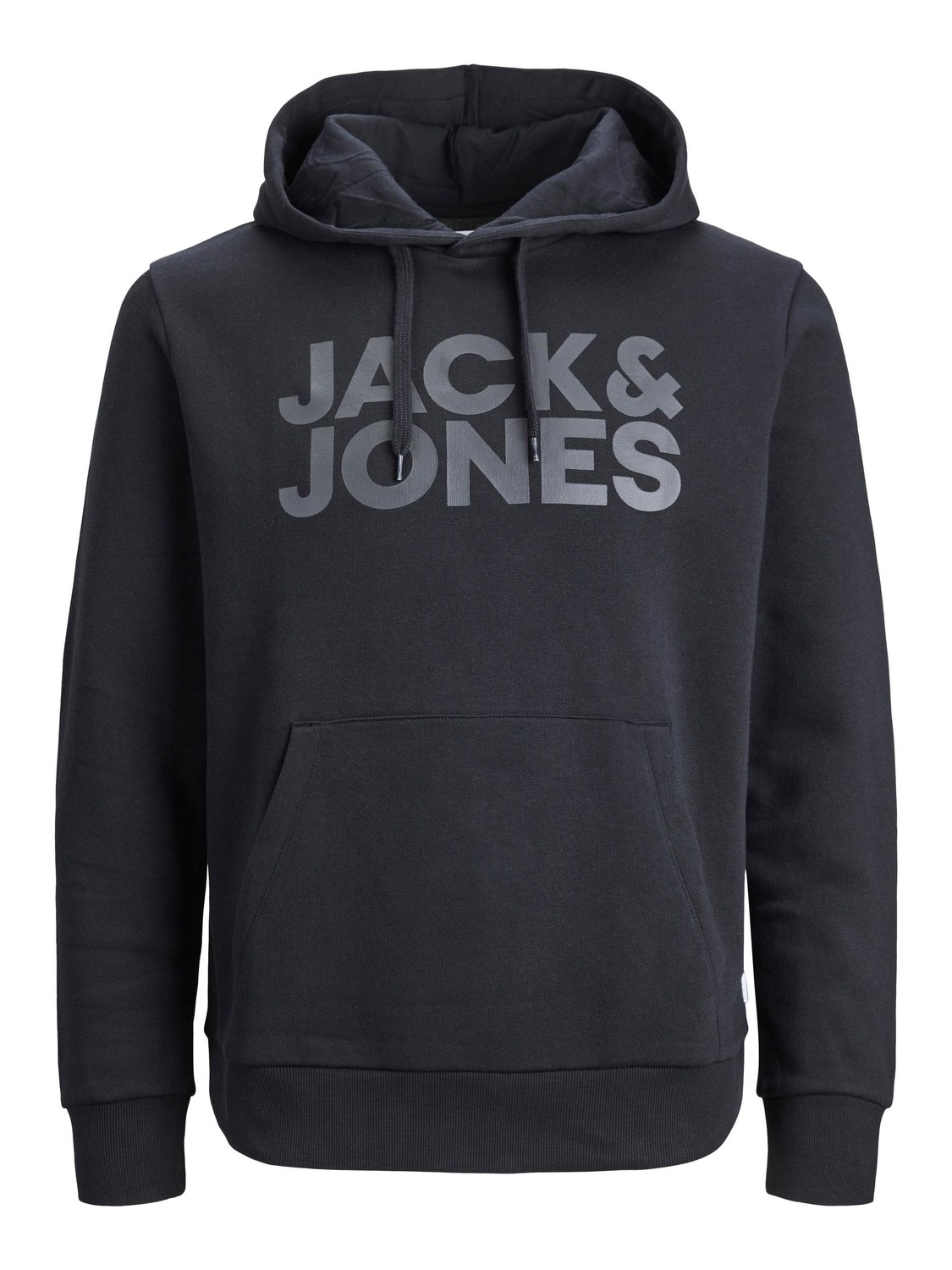 Jack&Jones Pánská mikina JJECORP Regular Fit 12152840 Black/Large Prin S