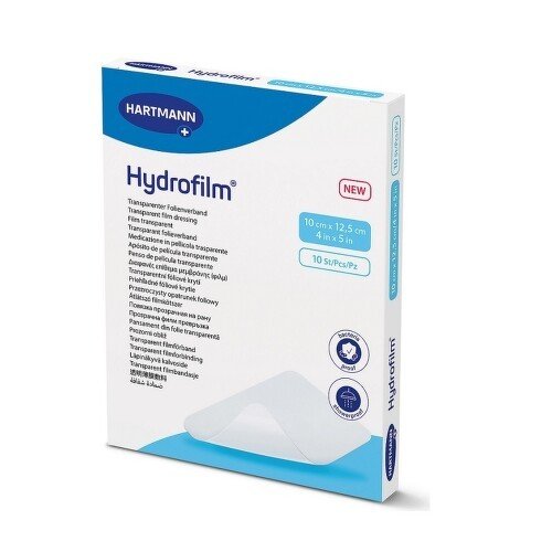 Hydrofilm 10x12,5cm náplast fixační 10 kusů