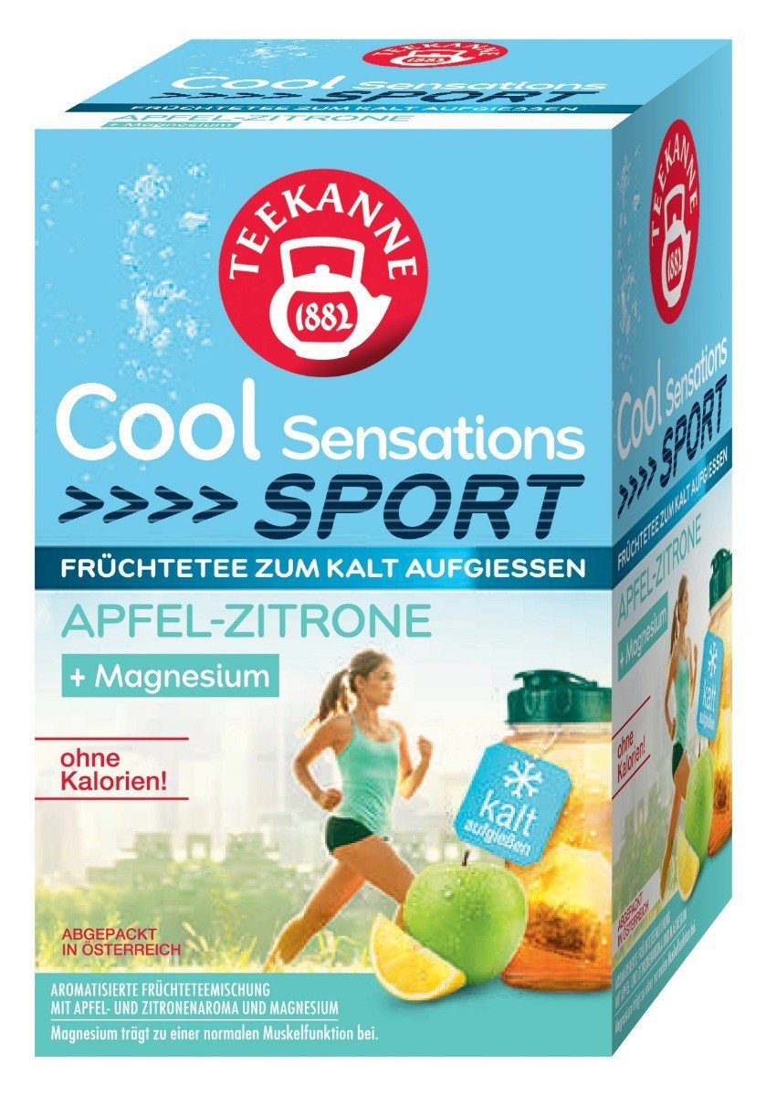 Teekanne Coolsensations Sport jablko/citron 2.5g 18 sáčků