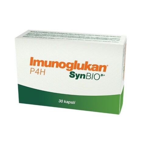 Imunoglukan P4H SynBIO D+ 30 kapslí