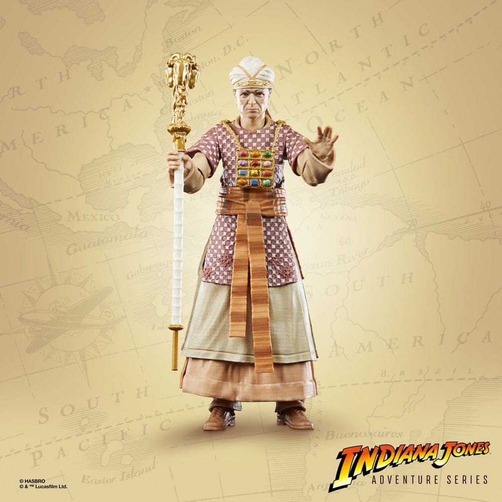 Hasbro | Indiana Jones Raiders of the Lost Ark - sběratelská figurka René Belloq Ceremonial (Adventure Series) 15 cm