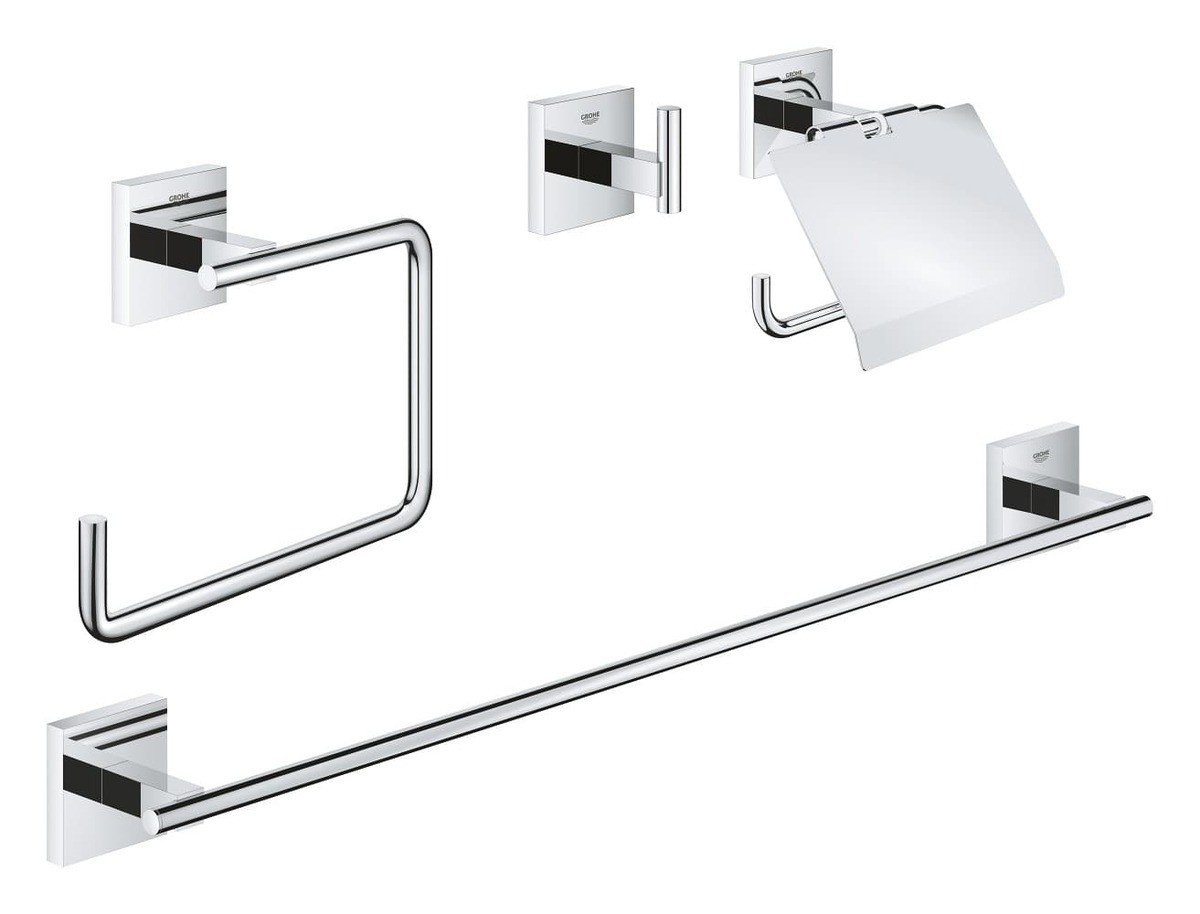 Sada doplňků Grohe Start Cube Accessories chrom 41115000