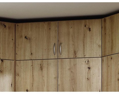 Rohový skříňový nástavec Case, dub artisan