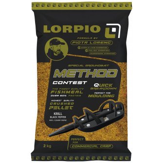 Lorpio - METHOD CONTEST KRILL & BLACK PEPPER 2000g