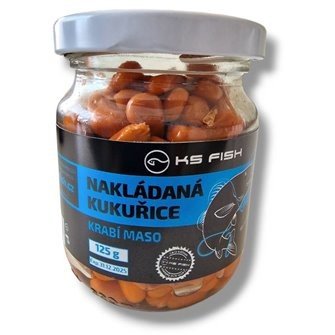 Nakládaná kukuřice 125g krabí maso-KS212706