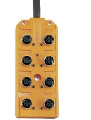 Lumberg Automation ASB 8/LED 5-4-331/5 M 60603 pasivní box senzor/aktor rozdělovač M12 s kovovým závitem 1 ks