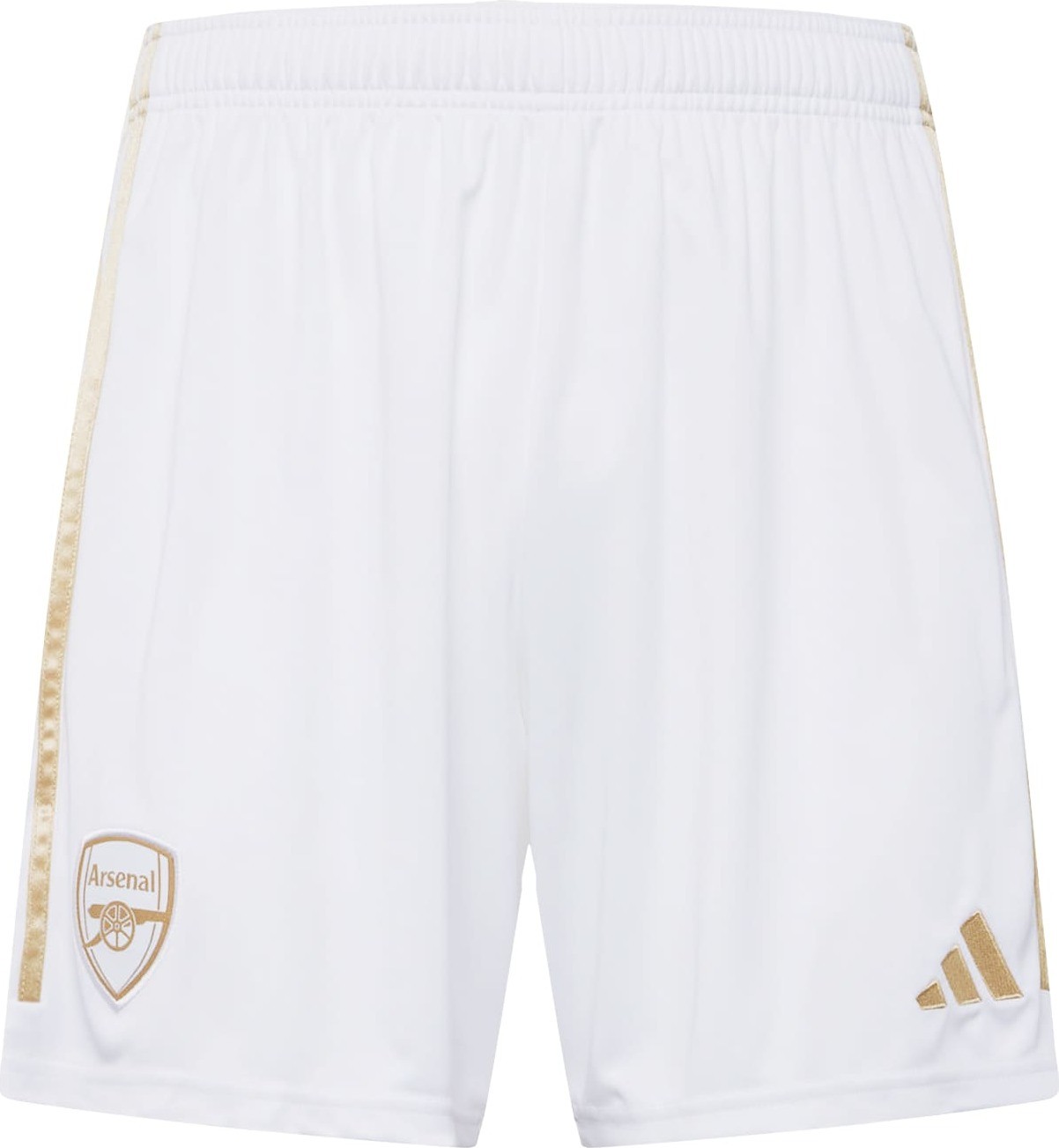 Sportovní kalhoty 'FC Arsenal 23/24' adidas performance zlatá / ohnivá červená / bílá