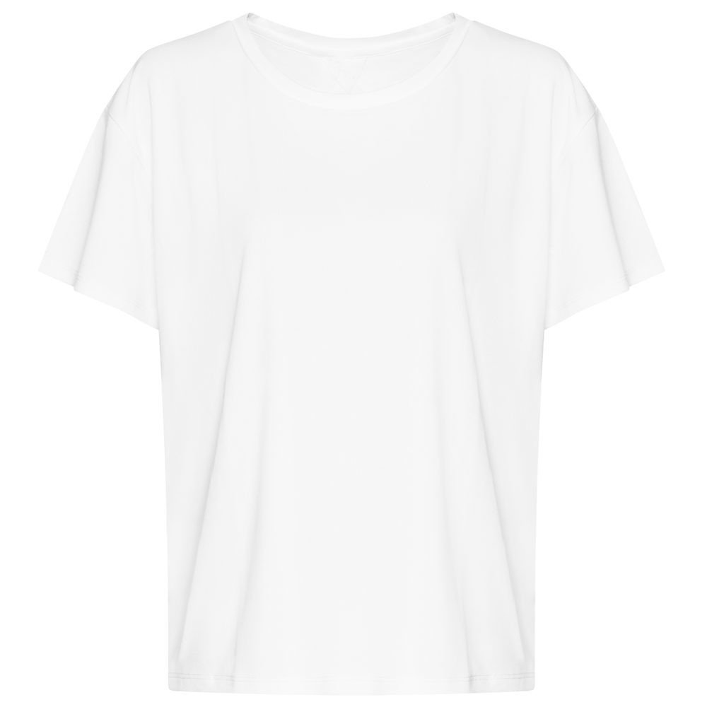 Just Cool Dámské sportovní tričko s otevřenými zády - Bílá | L