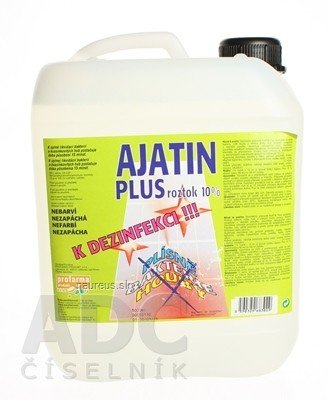 Profarma-Produkt s.r.o. AJATIN PLUS ROZTOK 10% 1x5000 ml 5000ml