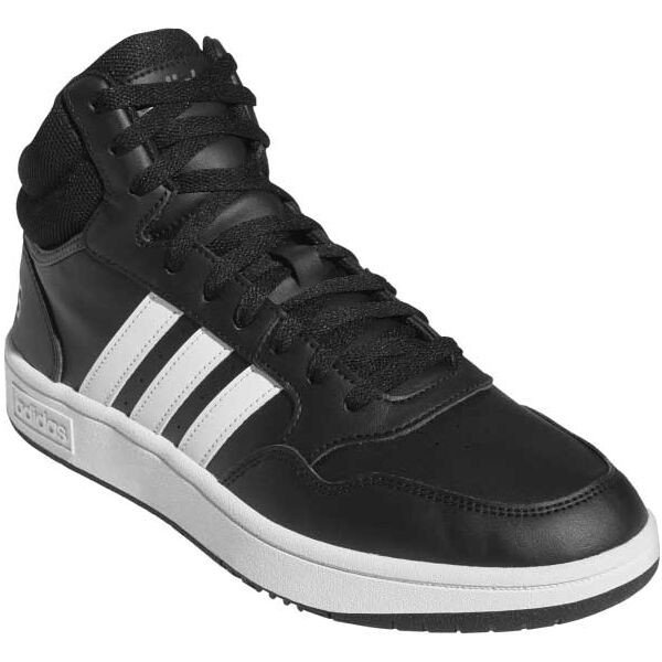 adidas HOOPS 3.0 MID Pánské tenisky, černá, velikost 44