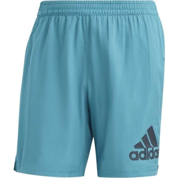 adidas RUN IT SHORT M Pánské běžecké kraťasy, světle modrá, velikost M 7