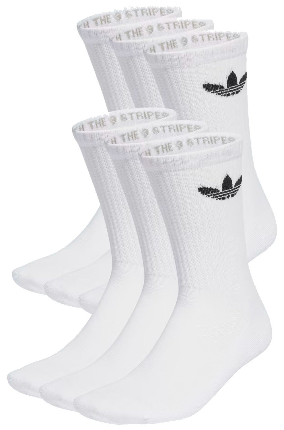 Ponožky adidas Originals  Originals Trefoil Cushion Crew 6P