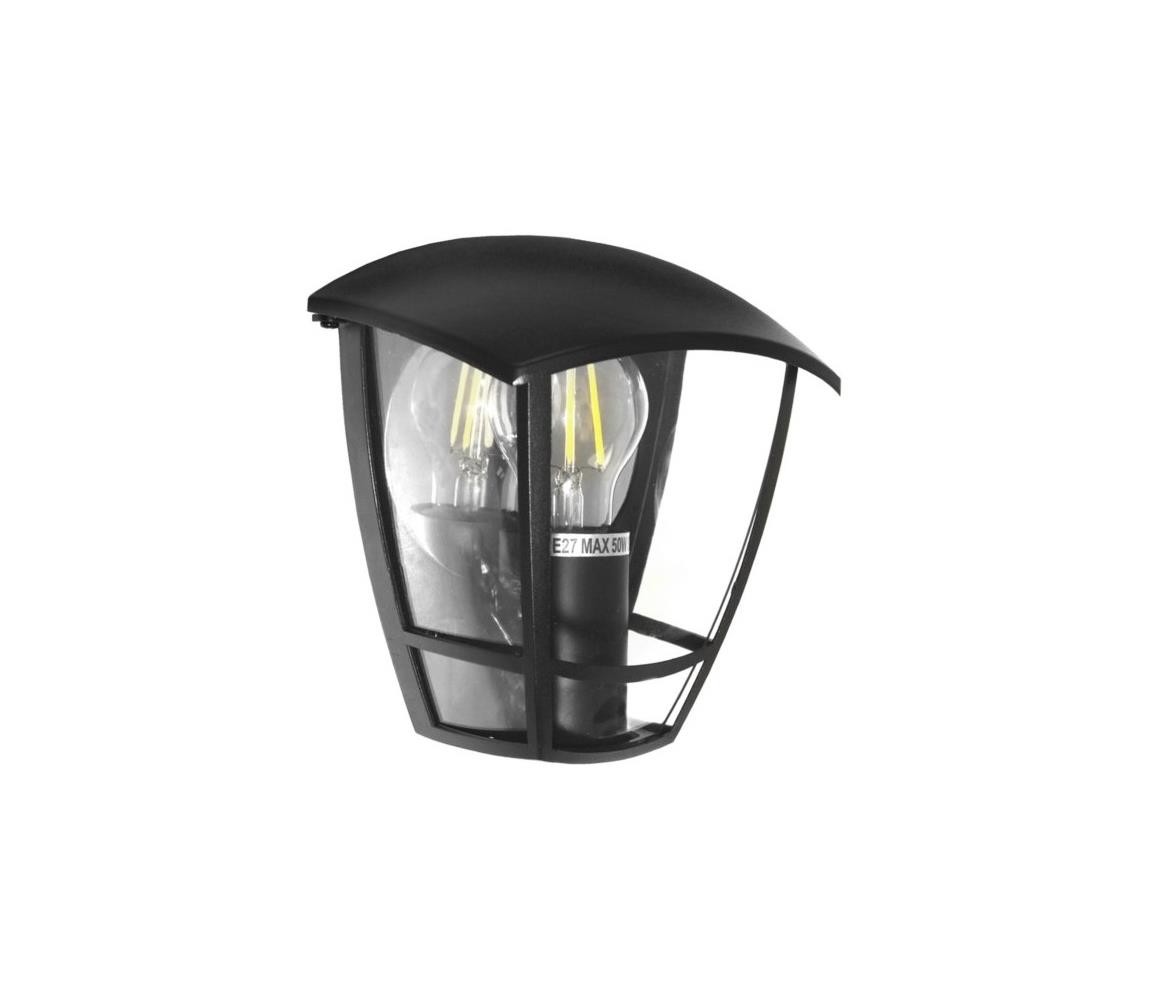 Venkovní nástěnné svítidlo JULIA 1xE27/50W/230V IP54 černá