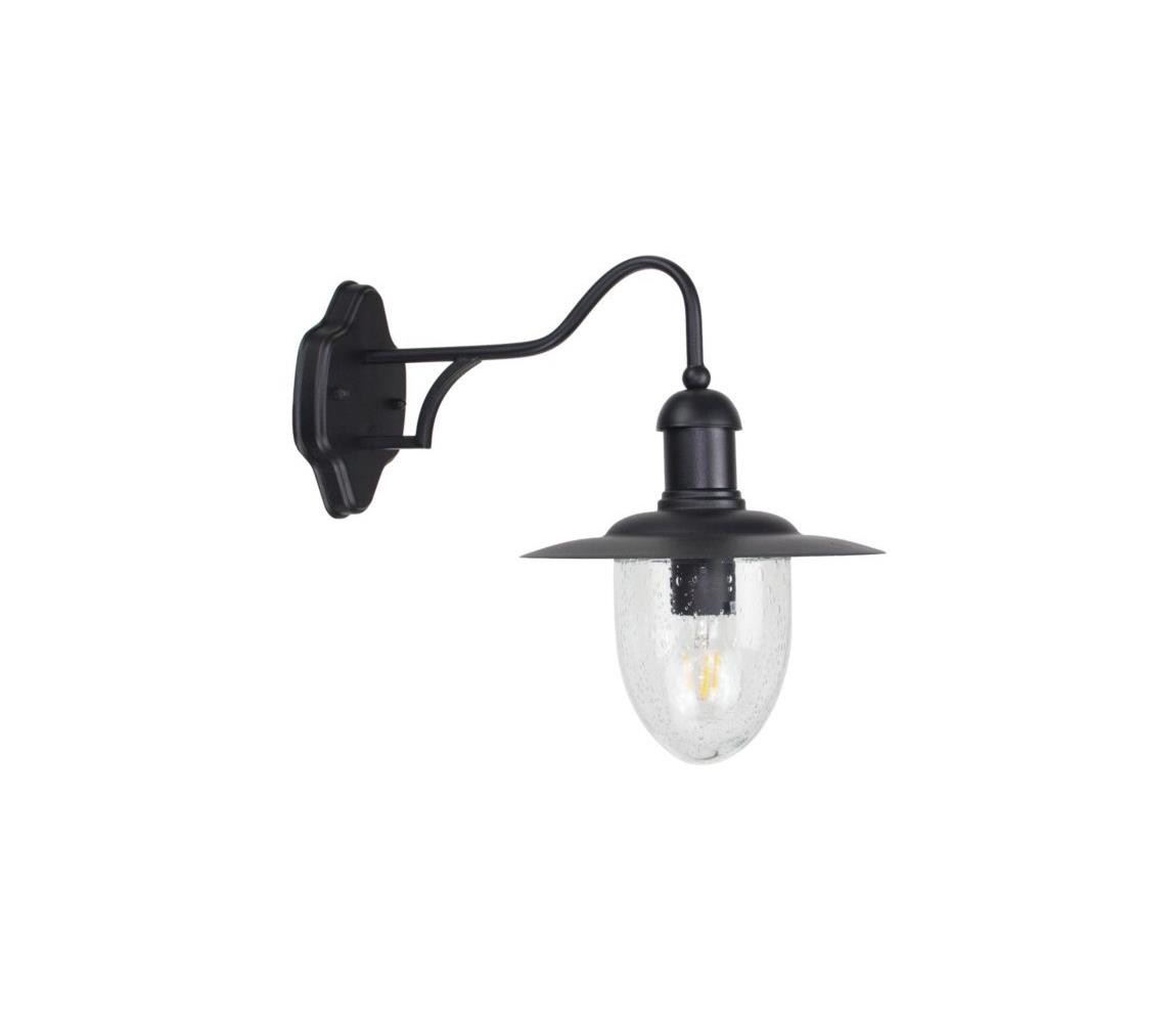 Venkovní nástěnné svítidlo TANGIA 1xE27/60W/230V IP44 černá