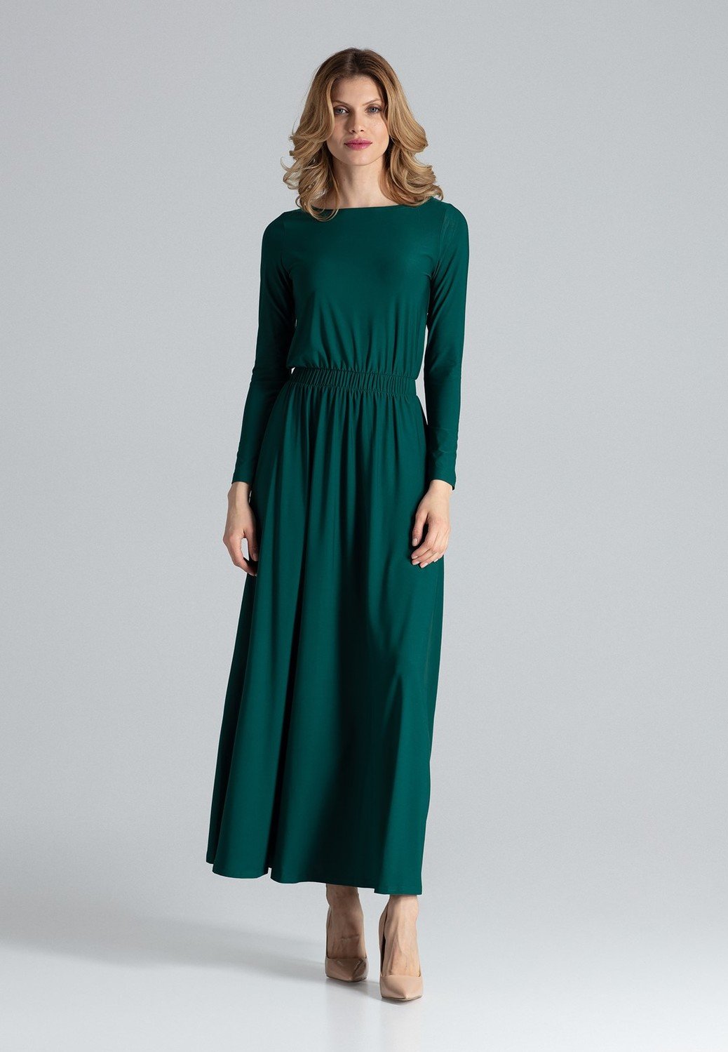 Figl Dámské společenské šaty Terd zelená L