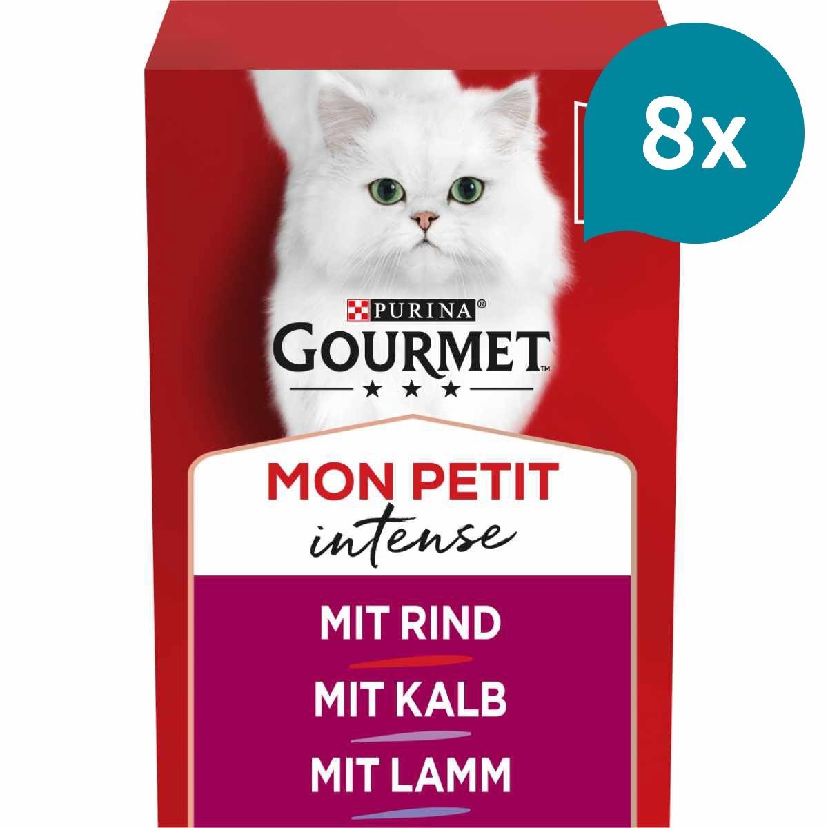 Gourmet Mon Petit masové variace 6 × 50 g