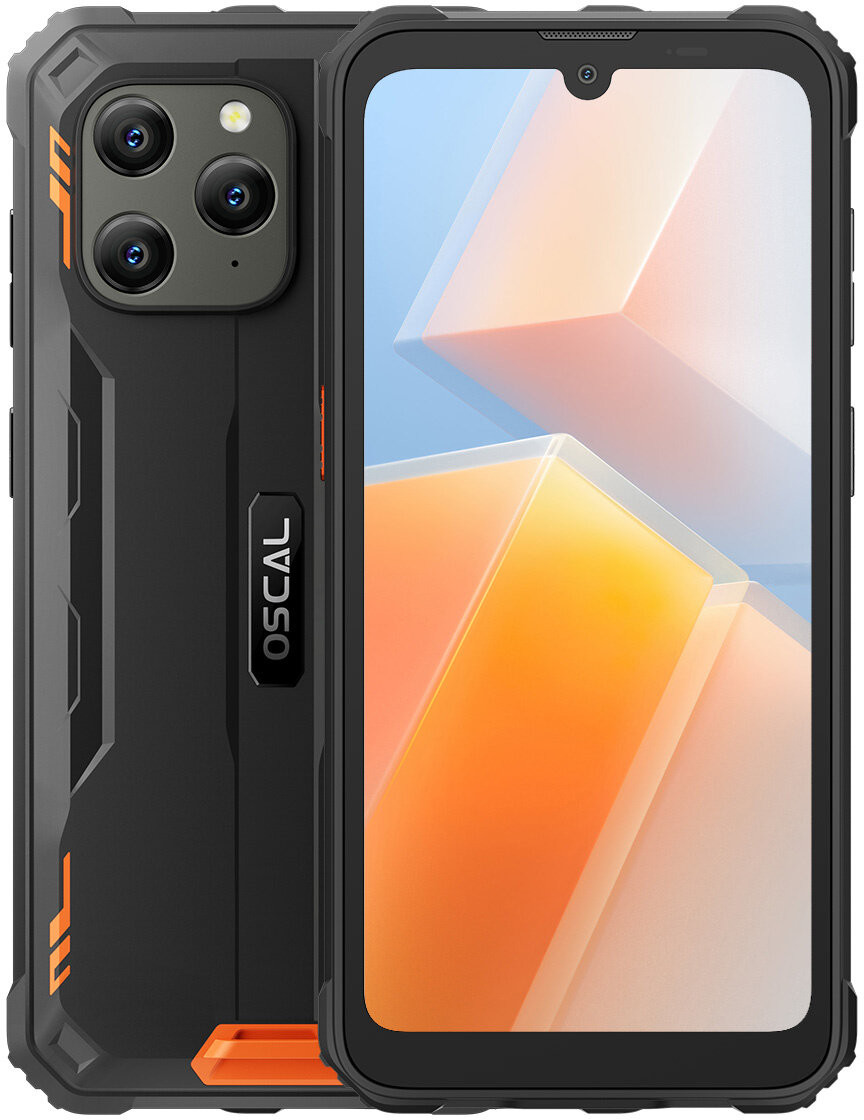 OSCAL S70 PRO, 4GB/64GB, Black/Orange - MTOSOLS70P053
