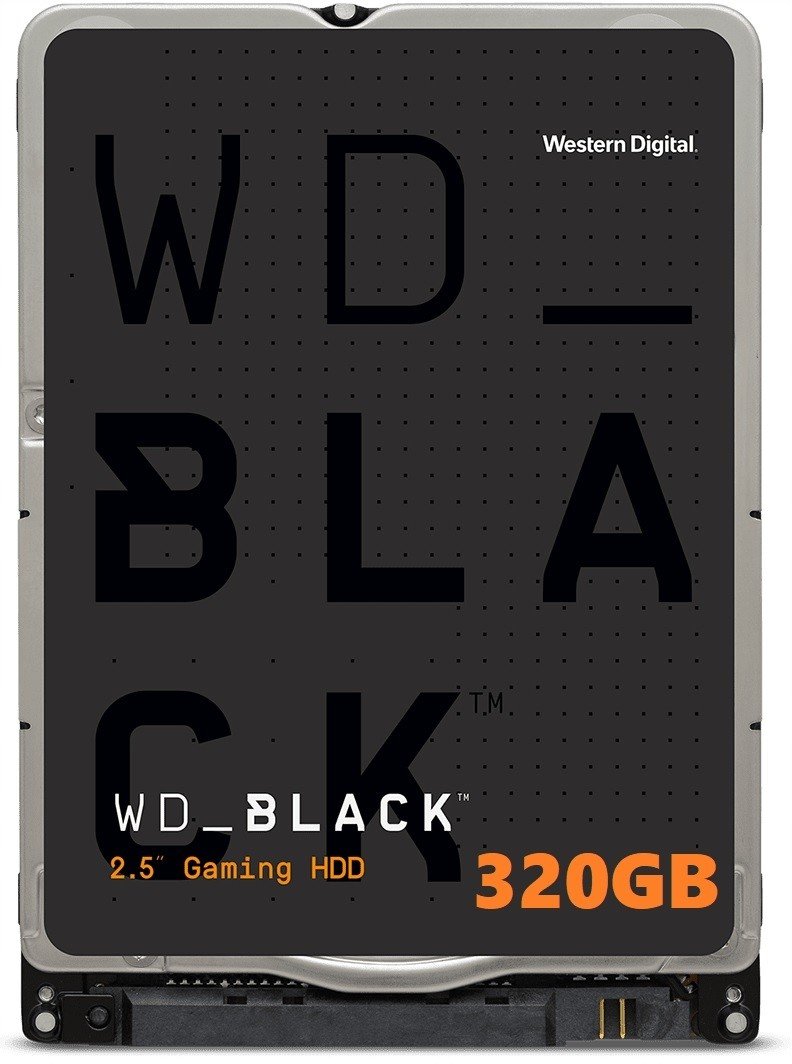 Wd Black 320GB 7.2K 16MB Sata III 2.5'' WD3200BEKX