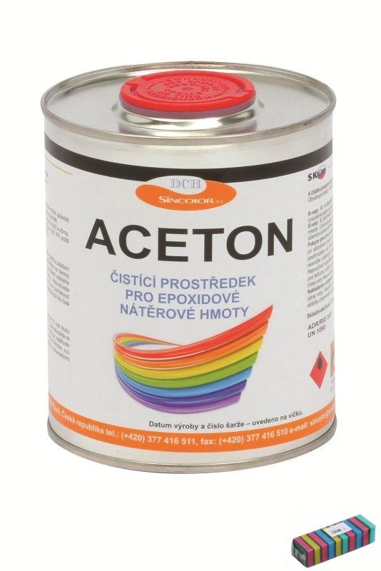 Aceton 4 kg / 5 L + Dárek zdarma Houbičky na nádobí 20 ks v hodnotě 60 Kč