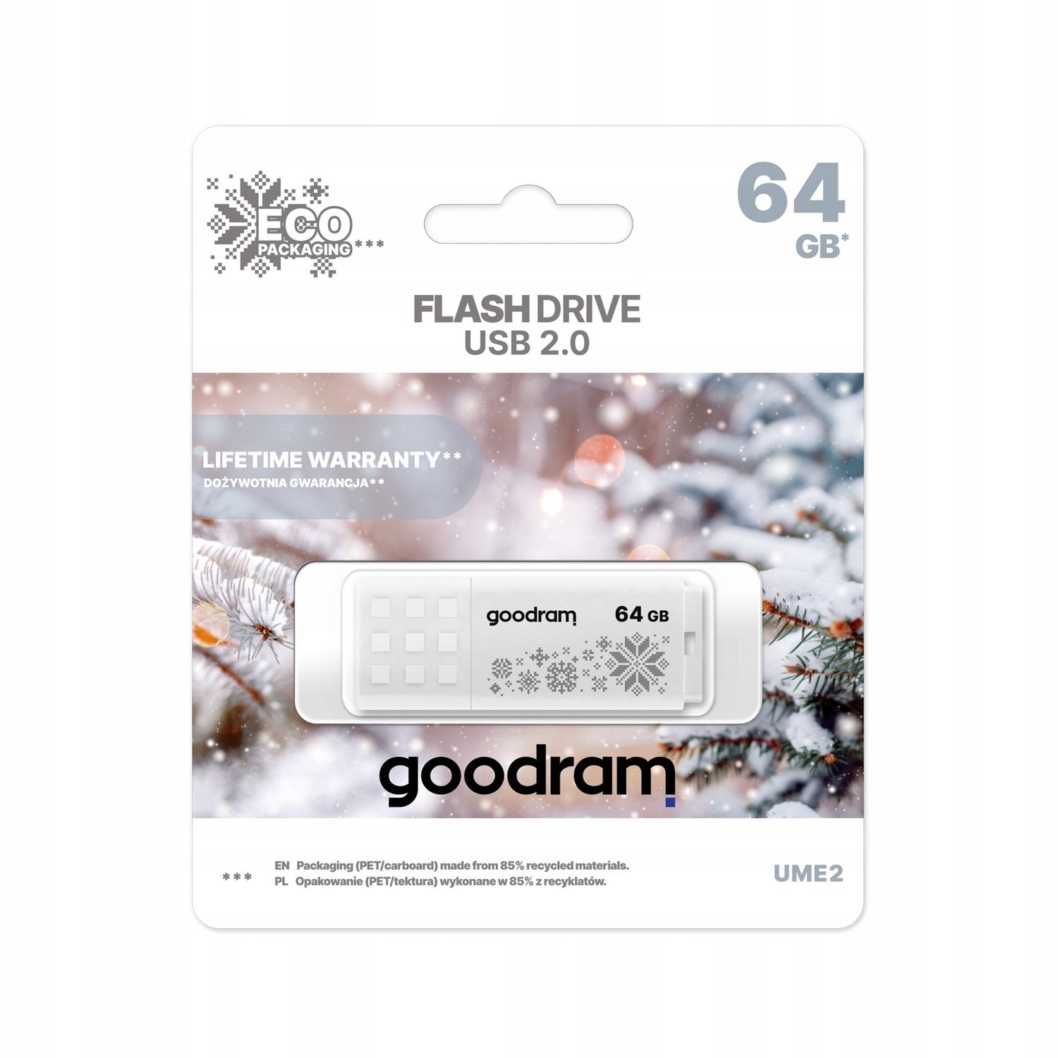 Pendrive Goodram Usb 2.0 64GB zimní edice