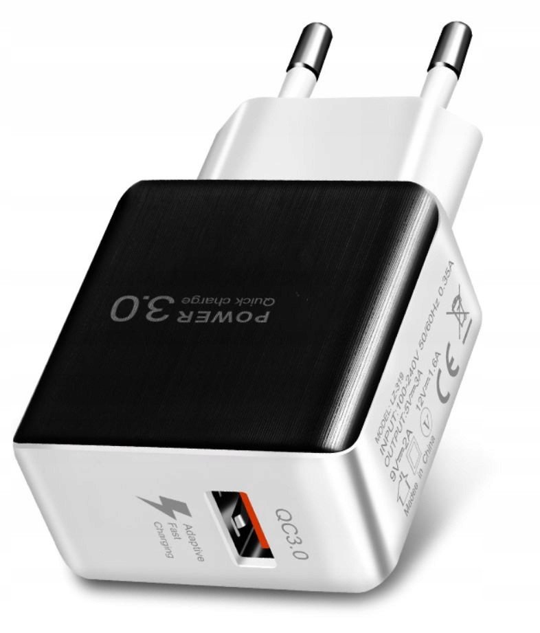Výkonná Síťová Nabíječka Usb Quick Charge Qc 3.0