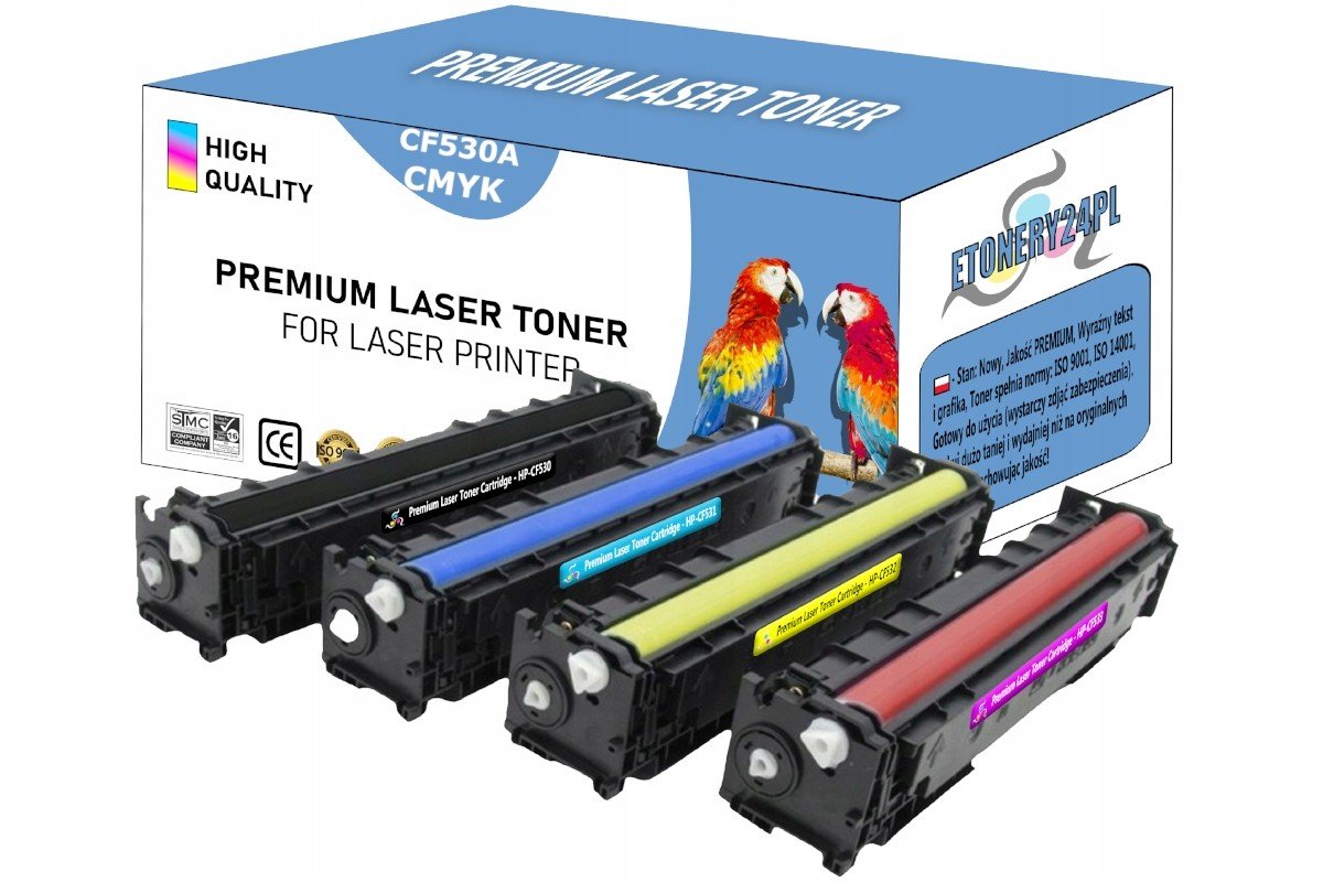 4X Toner Hp M180n M181fw 205A CF530A CF533A